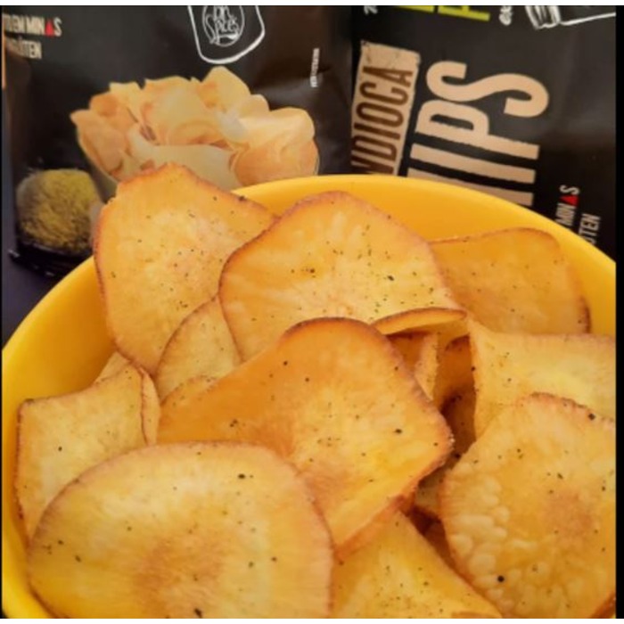 Chips Mandioca Sabor Lemon Pepper Sem Gl Ten Belive Emp Rio Manjeric O