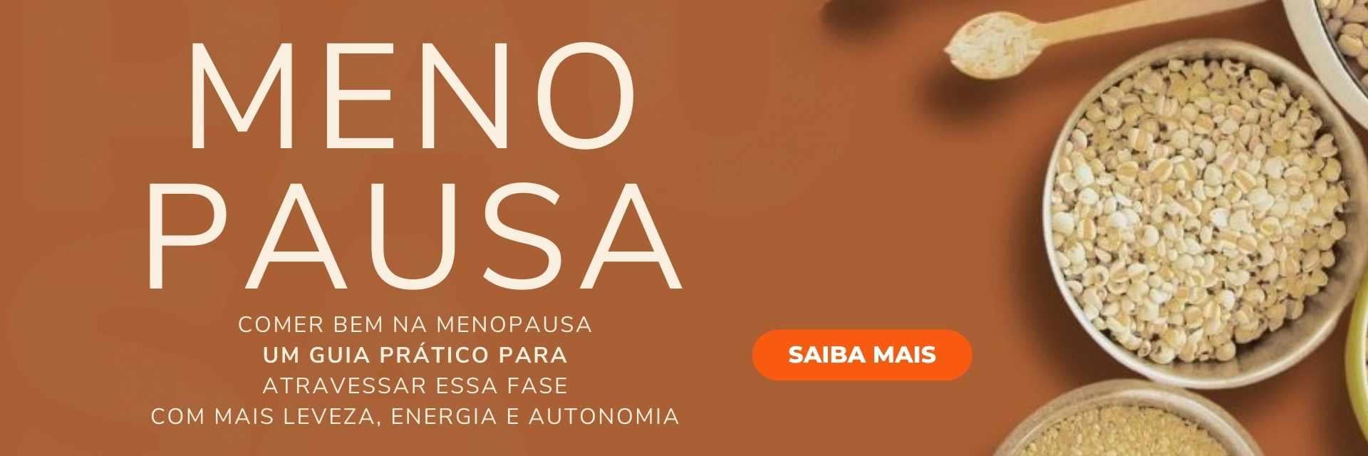 Guia alimentar menopausa