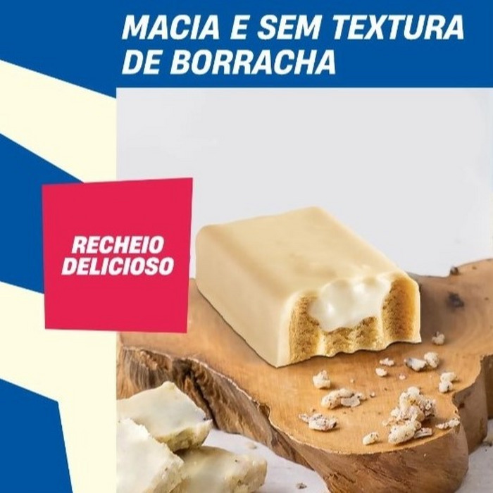 BARRA PROTEÍNA BARRINHA MUKE SABOR CHOCOLATE BRANCO 60G