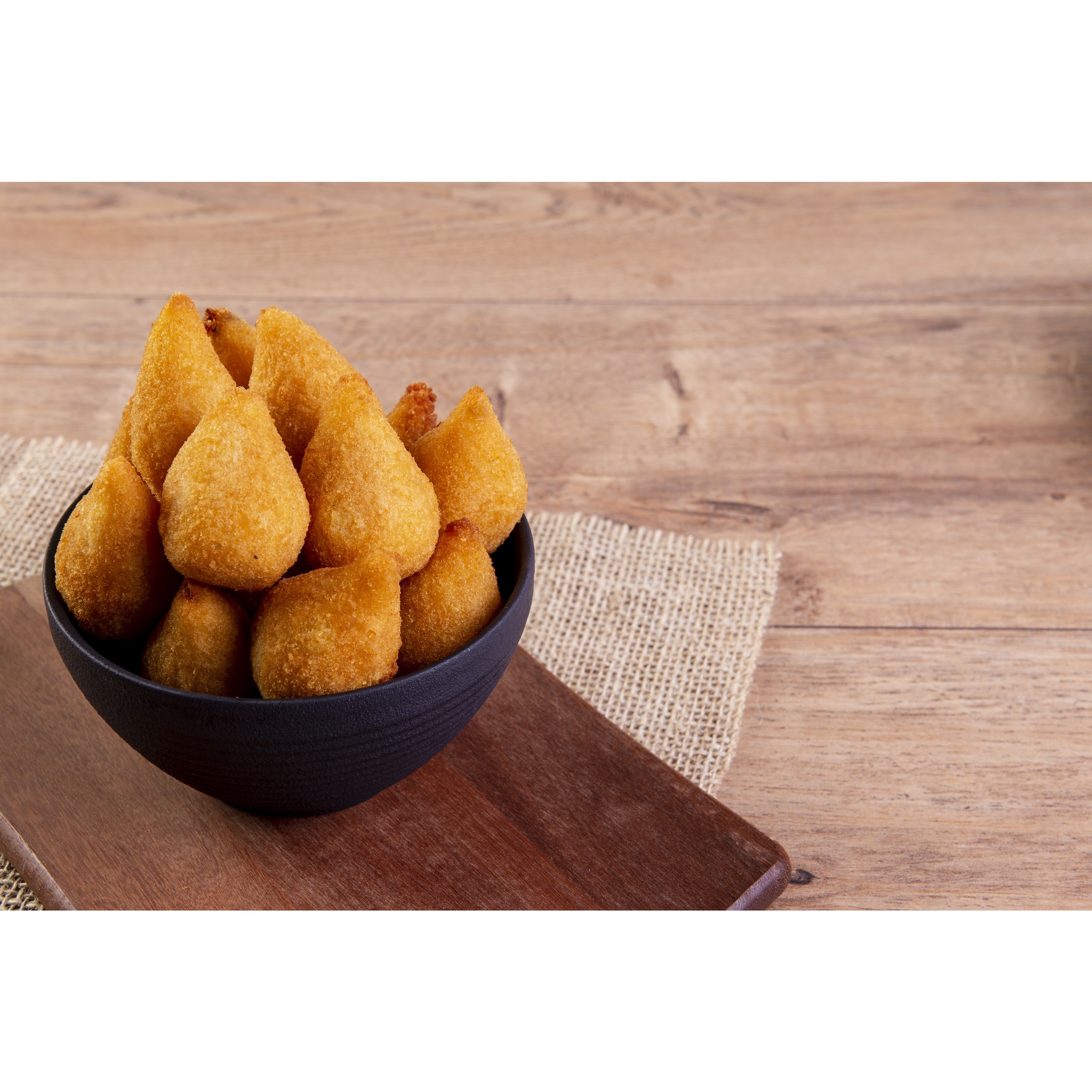 Mini coxinhas veganas | Empório Manjericão