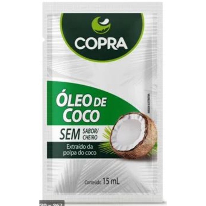 ÓLEO DE COCO SEM SABOR EM SACHÊ