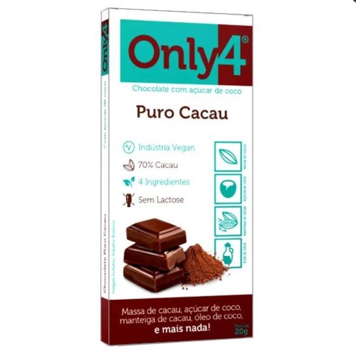 CHOCOLATE 70% PURO ONLY FOUR