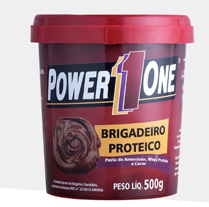 Pasta Amendoim Brigadeiro Proteico Power One