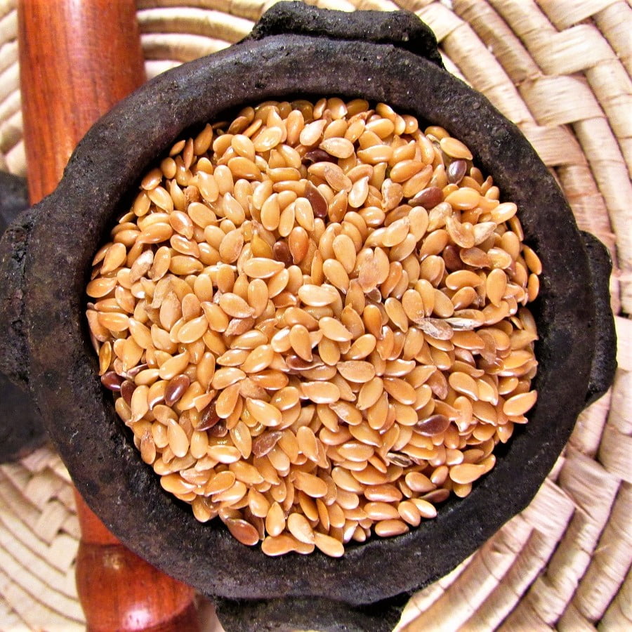 Semente de linhaça Dourada | Empório Manjericão