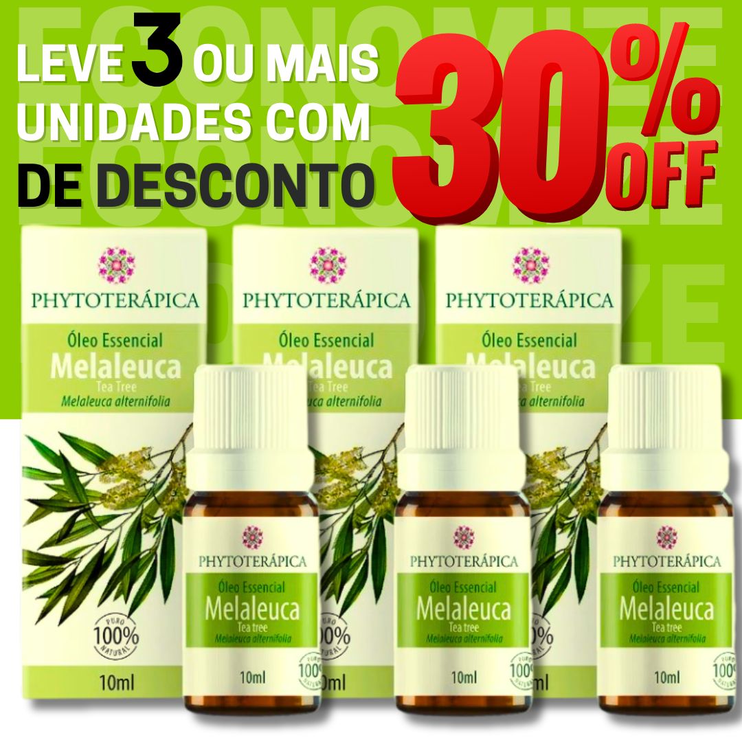 ÓLEO ESSENCIAL DE MELALEUCA - 10ml