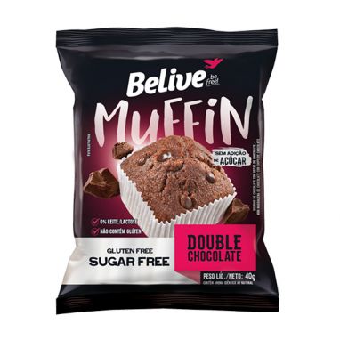 MUFFIN BELIVE DOUBLE CHOCOLATE
