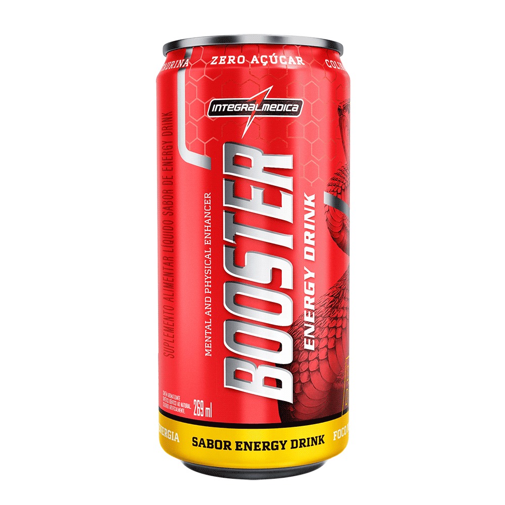 BEBIDA ENERGETICA IM BCAA ENERGY DRINK GUARANA 6 INTEGRALMÉDICA