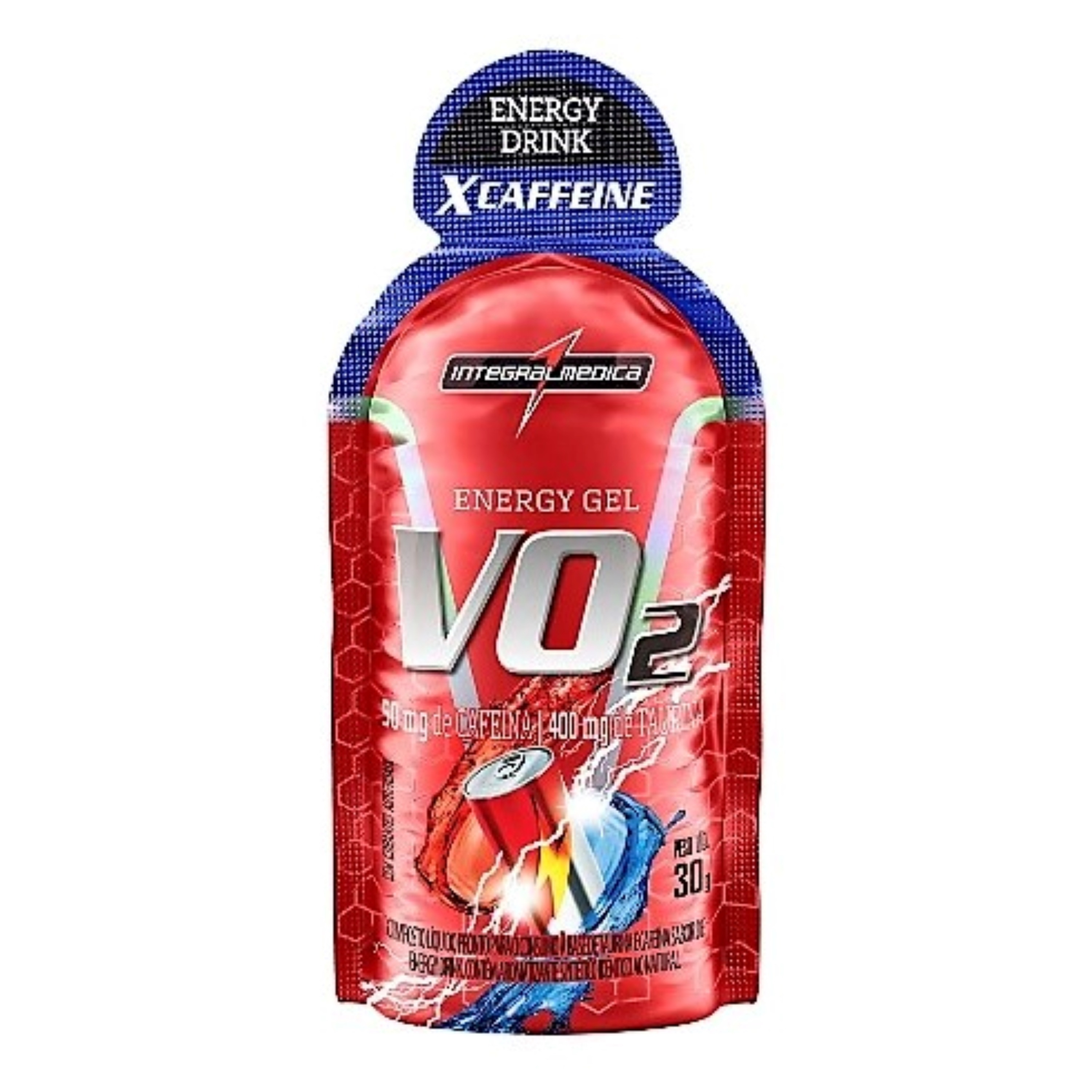 ENERGY GEL IM VO2 GEL X-CAFFEINE - 30 GRAMAS -INTEGRALMÉDICA