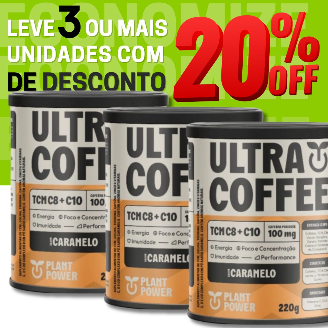 SUPLEMENTO ALIMENTAR ULTRACOFFEE SABOR CAPPUCCINO