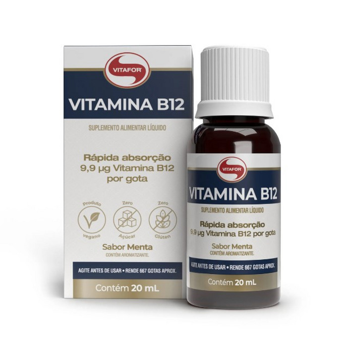 VITAMINA B12 GOTAS FRASCO 20ML VITAFOR