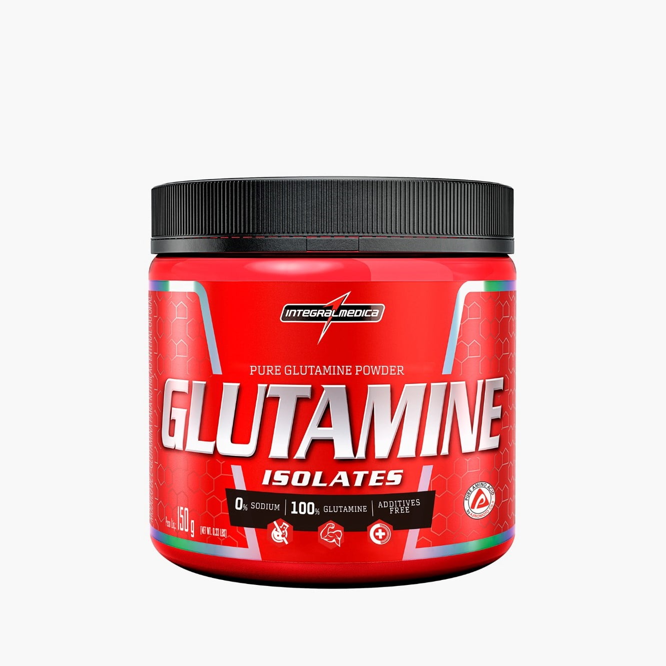 GLUTAMINA GLUTAMINE NATURAL - 150G - INTEGRALMÉDICA