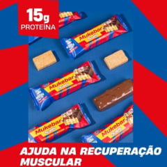 BARRA PROTEÍNA BARRINHA MUKE SABOR PAÇOQUITA