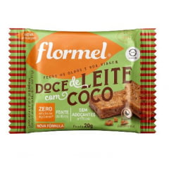 FLORMEL DOCE DE LEITE COM COCO ZERO 25G