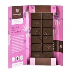 CHOCOLATE 67% COM CASTANHA DO BRASIL E AÇAÍ