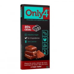 CHOCOLATE 85% PURO ONLY FOUR