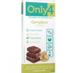 CHOCOLATE ONLY 4 GENGIBRE 20G