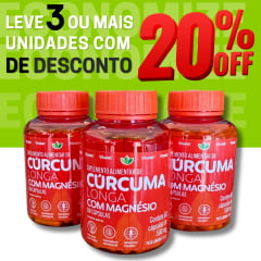 CÚRCUMA LONGA COM MAGNESIO EM CAPSULA