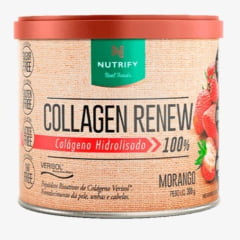 COLÁGENO COLLAGEN RENEW MORANGO NUTRIFY - 300g