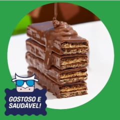 BARRA PROTEÍNA CHOCO WAFER VEGANO SABOR CHOCOLATE MAISMU